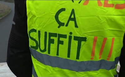 SOUTIEN INCONDITIONNEL AUX GILETS JAUNES !
