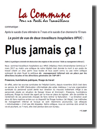 Plus jamais ça !