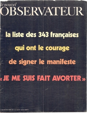 La bataille pour la légalisation de l'avortement en France (suite)