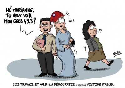 valls harcèle au 49-3