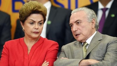 Dilma Rousseff et Michel Temer