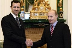 Bachar Al-Assad et Vlamidir Poutine