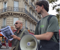 Prise de parole de Raoul Guzman Membre du GSI